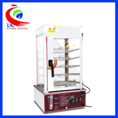 China Luxury vertical stainless steel bun steamer cabinet with 5 layers for sale