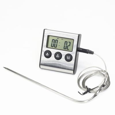 China Instant Read KH-TH001 Professional Mini Kitchen Cooking Food Timer Digital Meat Thermometer for BBQ Grill for sale