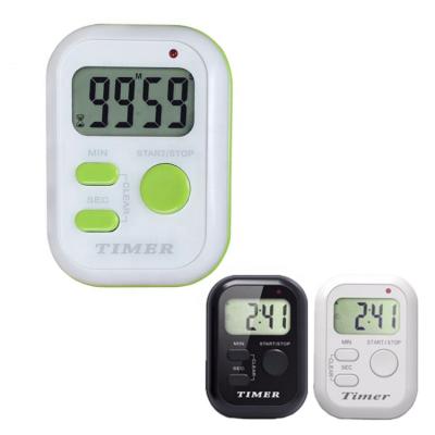 China KH-TM035 Kitchen Alarm Mini Time Stand Vibrate Repeat Cycle Countdown Digital Sound Vibration or Timer with Flashing Light for sale