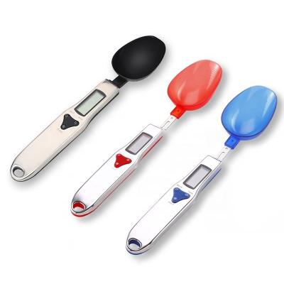 China KH-SC026 500/0.1g Overload Indication Kitchen Cooking Food Weighing Kitchen Digital Electronic Spoon Measuring Scale for sale