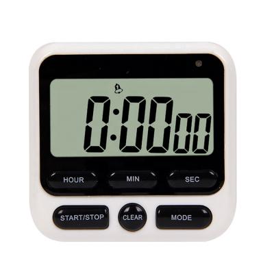 China Flashing light plastic mini cube KH-TM014 silent flashing light study countdown self-learning timer instant light for sale