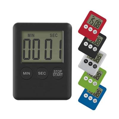 China KH-TM023 Small Mini Electronic Countdown Magnetic Digital Kitchen Safe Viable Plastic Portable Timer for Promotion for sale