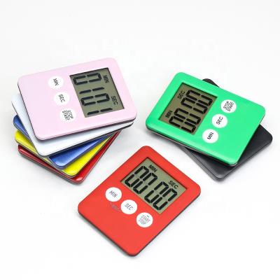 China Sustainable Custom Electronic Countdown KH-TM023 Digital Kitchen Magnetic Food Cooking Timer With Sound for sale