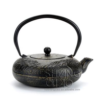 China CLASSIC Teapot Series-- Cast Iron Tea Kettle 800ml Cast Iron Teapot with Infuser Japanese Tea Kettle for sale