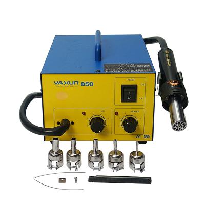 China Wholesale 220V 110V hot air soldering desoldering station YX-850 pneumatic gun station of machinery repair shops for sale