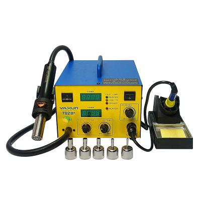 China Machinery repair shops soldering station YAXUN YX-702B+ smd bga rework soldering station 220V 110V for sale