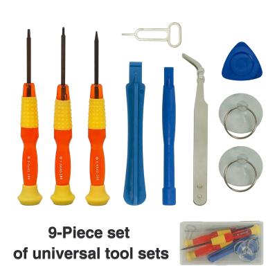 China Mobile Phone Repairs 8Pcs Disassemble Repair Tool Metal Pry Bar Mobile Phone Disassemble Tools Unlocking Kit for sale