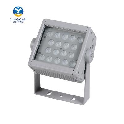 China LANDSCAPE High Power IP65 Waterproof Aluminum Facade DMX512 Outdoor Floodlight 18W 36W 48W Led RGBW Flood Light for sale