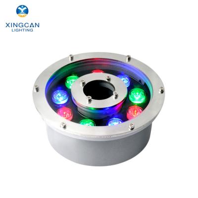 China LANDSCAPE Stainless Steel Underwater IP68 Lamp24v 6w 9w 12w18w Led Pool Lighting Led Fountain Lights for sale