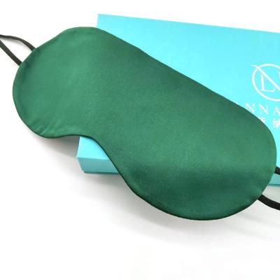 China Luxury Hotel Bedding Night Formal Sleep Sets Eye Mask Luxury 100% Silk Eye Mask for sale