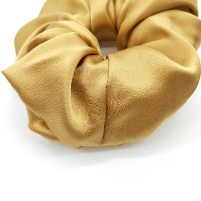 China 22mm Assorted Colors Headband Women's Hair Scrunchy Silk 16mm Pure Ethnic Silk Hair Decoration for sale