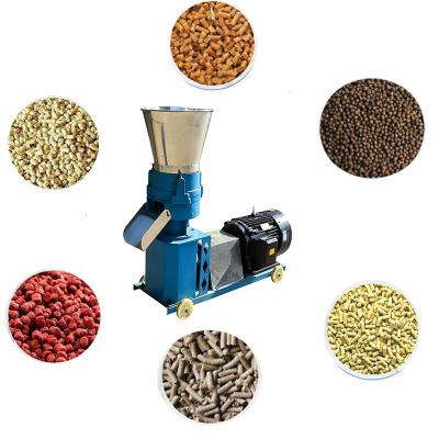 China Poultry Farm Household Small Pellet Machine Chicken, Duck and Sheep Electricity Multi-Function Two-Phase Pellet Machine for sale