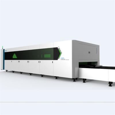 China DMJ-4020B-2000W SERVOMOTOR laser cutting machine factory in China, high power change fiber laser cutting machine for sale