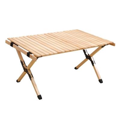 China Handmade Multifunctional Portable Indoor Outdoor Folding Stable Stable Wooden Picnic Table Folding Table for sale