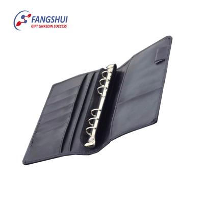 China Lelather Anti Theft Real Black Key Holder Wallet For Men for sale