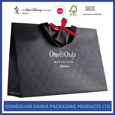 China Colorful Printing Kraft Paper Shopping Bags Eco Friendly Materials UV Coating for sale