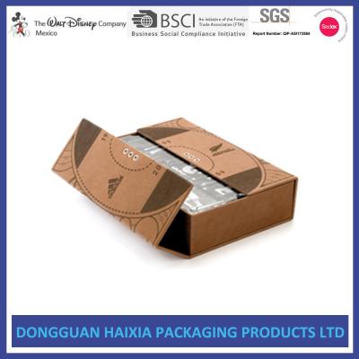 China Light Weight Custom Printed Cosmetic Boxes Glossy Varnishing Design HEIDEL for sale