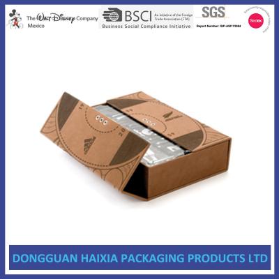 China Light Weight Custom Printed Cosmetic Boxes Glossy Varnishing Design HEIDEL for sale