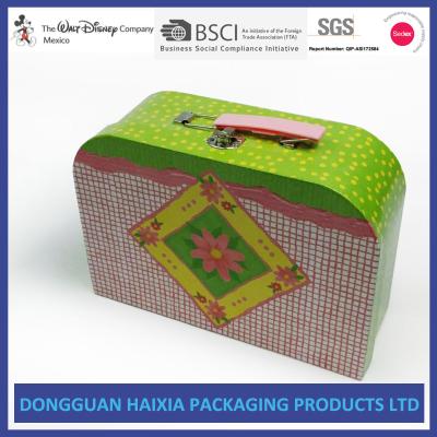 China Large Size Custom Cosmetic Packaging Boxes , Gift Packing Box Suitcase Appearance for sale