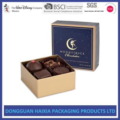 China Chocolate Decorative Gift Boxes With Lids Small Capacity For Birthday Gifts for sale