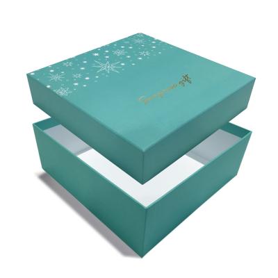 China Customized Logo Printing Rigid Gift Boxes With Lids Hot Stamping , UV Coating for sale