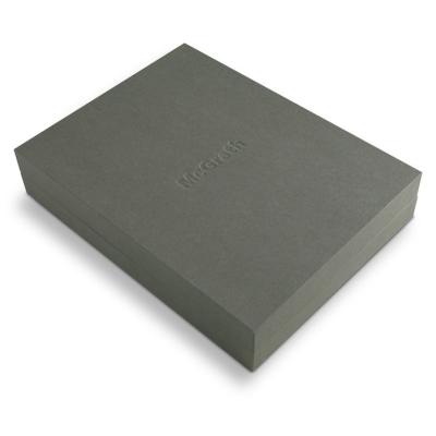 China Food Packaging Paper Gift Box / Recyclable Gray Chocolate Gift Boxes for sale