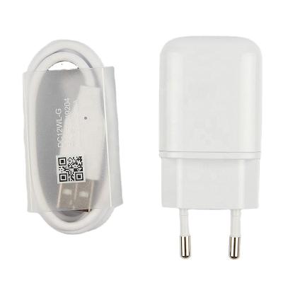 China Original EU Plug Mobile Phone LG G5 Travel Wall Fast Charger With Type C USB Date Cable For LG V30 V20 G6 F800 F700 H860N H990N MCS-H05ED for sale