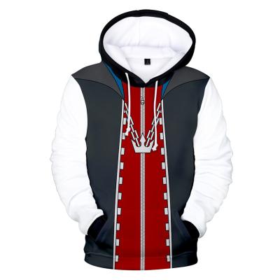 China Kingdom Hearts 3D Cosplay Costume Pullover Hoodie Costume Anti-Shrink Unisex Sweatshirt for sale