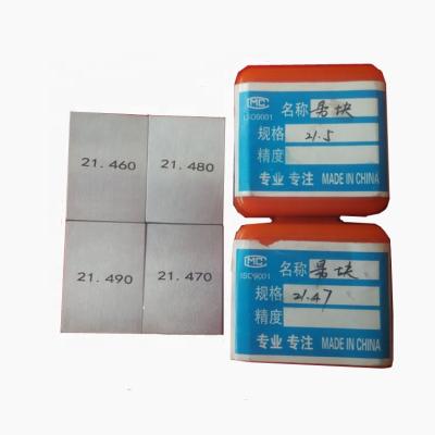 China Gcr15 Gcr15 High Precision Calibrated Block Gauge Tools Circular Block Gauge , Sliding Calibrated Block Or Customized for sale