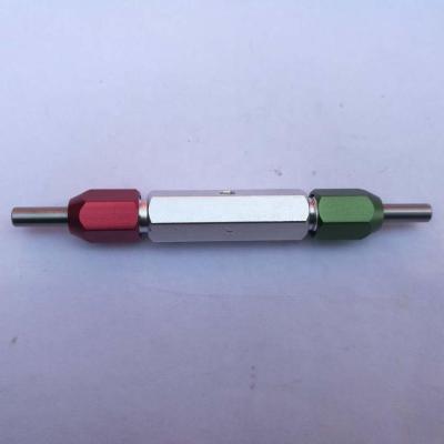 China Mearsuring Inner Holo Size Pin Gauge With Replaceable Holder Assemble Single Plug Gauge for sale