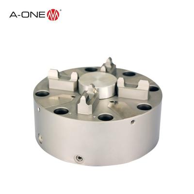 China Type 100 Lathe Stainless Steel A-ONE Jig Quick Positioning Auto Chuck For CNC EDM Use 3A-100904 for sale