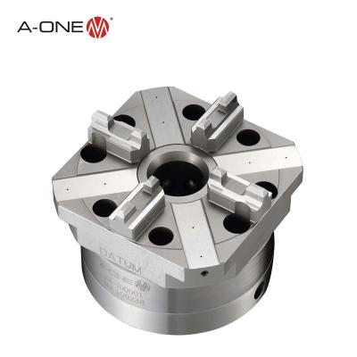 China A-ONE Stainless Steel Injection Quick Action 4 Jaw CNC Lathe Plastic Molding Self Centering Chuck for sale