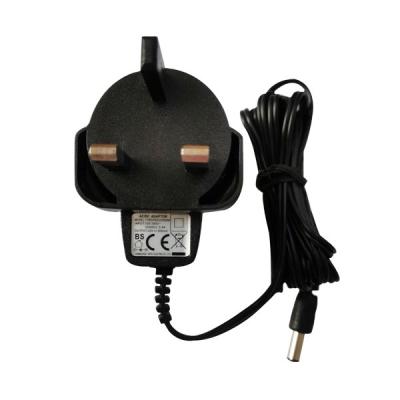 China UK Surveillance Equipment Plug 12Vdc 0.5A Adapter 12volt 500mA Adapter For Monitor for sale