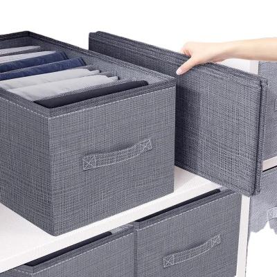 China Sustainable Unique Design Hot Sale Offroad Nonwoven Collapsible Storage Box With Lid for sale