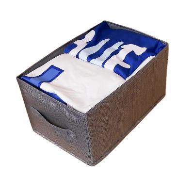 China Sustainable High Quality Competitive Price Shoe Price Non Woven Organizer Cartoon Storage Box for sale