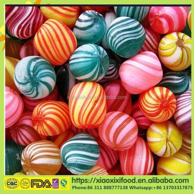 China Normal ball shaped hard candy watermelon hard candy for EU maket for sale