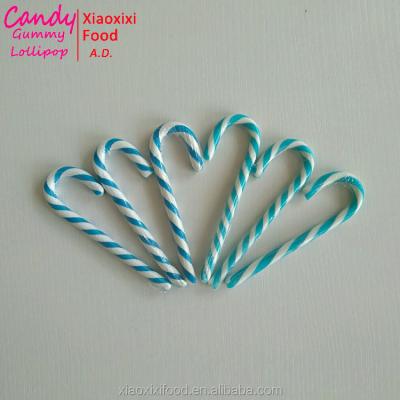 China Natural halal candy mint and blue and white candy lemon canes for sale