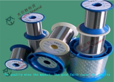 China SS 201 202 304 Stainless Steel Dull Cold Rolled Wire for Knitting Net , SGS BV Certificate for sale