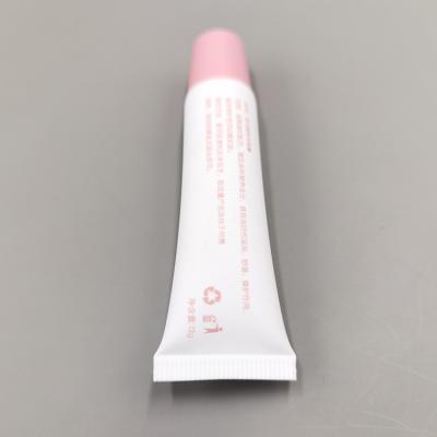 China White Pink Cosmetic Plastic Packaging Tube 15 Ml~300ml PE Squeeze Tube With Screw Cap, Plastic Cosmetic Packaging Tube, Soft Tube for sale