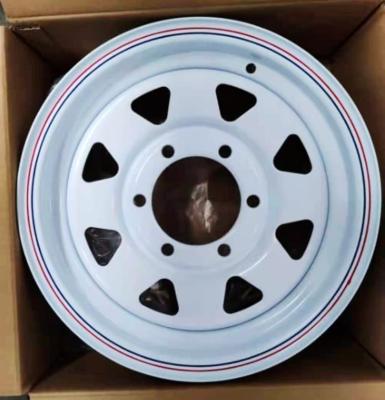 China ALLOY 15*7 4/130, 5/114.3, 5/120.65, 5/127, 5/130, 5/139.7, 6/139.7 trailer alloy wheel rims for sale