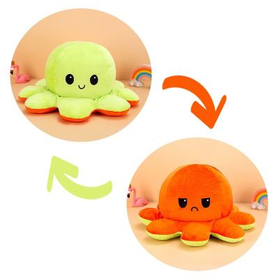 China Reversible Octopus Plush Toy Cute Octopus Plush Toy Home Decor Novelty Gift Octopus Reversible Creative Cartoon Octopus Plush Toy for sale