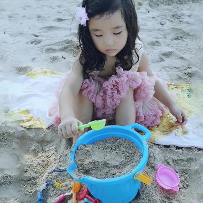 China Kids Toys Summer Beach Toy For Kids Beach Sand Toy Set For Digging Tools Big Sand Shovel And Bucket Set With Beach Sand Toys for sale