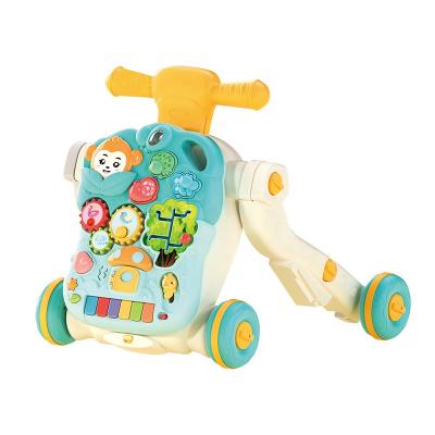 China Baby Swing Walkers with Music 4 in 1 Multifunctional Baby Roller Toy Set First Walkers Education Music Baby Walker for sale