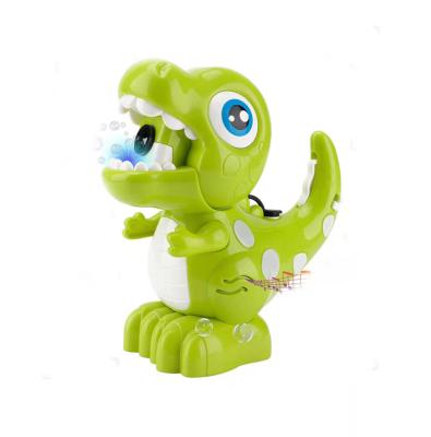 China Ourdoor Toy Customized Summer Bubble Machines Automatic Music Dinosaur Animal Bubble Machine Soap Bubble Gun for sale