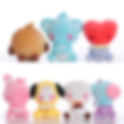 China BT21s Plush Stuffed Toys Stuffed Kpop For Sale High Quality Modeling Cute BT21s Plush Toys for sale