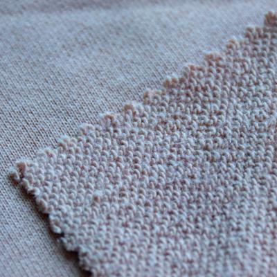 China Anti-Static NO MOQ 100% Cotton Terry Fabric Durable And High Quality Knitted Twill Terry Fabric For Garments for sale