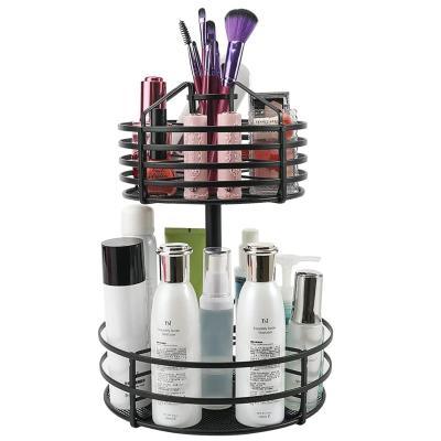 China Viable Multifunctional Makeup Organizer Cosmetic Storage Case Display Rack Spice Rack for sale