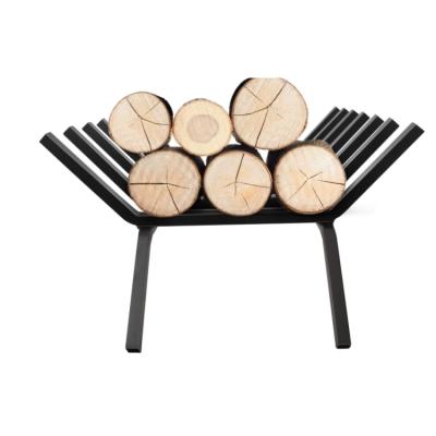 China Kitchen Metal 7 Bar Fire Grates Fireplace Indoor Outdoor Firewood Fireplace Fireplace Holder Burning Plug for sale