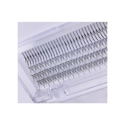 China Natural Soft Eyelash HL-015 Natural Thick False Eyelashes 3d Mink Eyelashes Pure Handmade Artificial mink of 200 time Segmented false eyelashes for sale