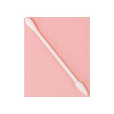 China Eco-friendly Round head Earbuds Bamboo Cotton Bud Swab Quantity Head Box Logo Paper Double Pure Stick Material Pieces Label Natural Origin for sale